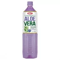 Okf Napój Farmers Aloe Vera z cząstkami aloesu Blueberry 1.5 l - Soki i napoje niegazowane - miniaturka - grafika 1