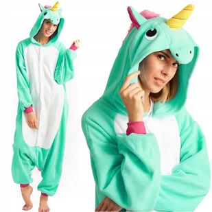Kombinezon Jednoczęsciowy Piżama Kigurumi Pegaz Mint S Onesize - Stroje karnawałowe - miniaturka - grafika 1