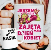 Koszulki i topy damskie - Kubki z imieniem dla koleżanek z pracy na Dzień Kobiet - miniaturka - grafika 1