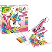 Zabawki kreatywne - Crayola: Marker artystyczny z kolorami neonowymi - miniaturka - grafika 1