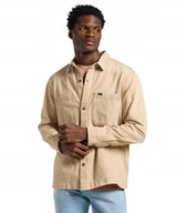Koszule męskie - Koszula Lee 2 PKT OVERSHIRT 112363917 Cappucino XXL - miniaturka - grafika 1