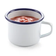 Wyposażenie lokali gastronomicznych - Hendi Kubek z uchwytem emaliowany 0,12 l 621318 621318 - miniaturka - grafika 1