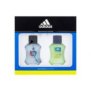 Zestawy perfum męskich - Adidas Team Five zestaw EDT 50 ml + EDT 50 ml dla mężczyzn - miniaturka - grafika 1