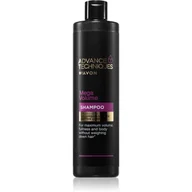 Szampony do włosów - Avon Advance Techniques Mega Volume szampon oczyszczający do zwiększenia objętości włosów 400 ml - miniaturka - grafika 1