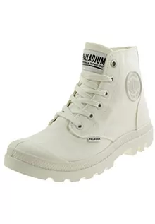 Botki damskie - Palladium Unisex Pampa Hi Mono Boots Botki 73089 zielone, Star White, 42 EU - grafika 1