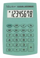 Kalkulatory - Kalkulator Vector VC-210 GN kieszonkowy - miniaturka - grafika 1