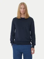 Swetry męskie - Calvin Klein Sweter LV040BM343 Granatowy Regular Fit - miniaturka - grafika 1
