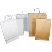 Akcesoria do pakowania - TORBA PAPIEROWA 35 X 18 X 44 CM BRĄZOWA - miniaturka - grafika 1
