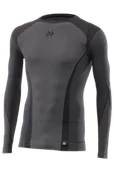 Odzież motocyklowa - Koszulka SIXS TS2 V2 warstwa podstawowa Czarny/Carbon3XL-4XL - miniaturka - grafika 1