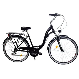 Rower Dallas City Alu 28" 7spd - czarny - Rowery - miniaturka - grafika 1