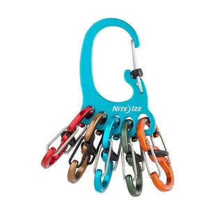 Nite Ize - BigFoot Locker KeyRack Aluminum - Assorted - KLKBFA-03-R6 - Sprzęt wspinaczkowy - miniaturka - grafika 2