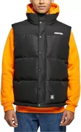 Garnitury - STARTER BLACK LABEL Męska kamizelka Starter Puffer Vest czarna XL, czarny, XL - miniaturka - grafika 1