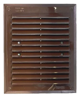 Un Kratka Wentylacyjna Z Siatką 175*215Mm Brązowa KRA 012 BR 5903206012332 - Kratki wentylacyjne - miniaturka - grafika 1