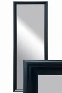 Lustra - Lustro wiszące w ozdobnej ramie drewnianej 150x50 cm czarny do salonu pokoju sypialni B.D. Art - miniaturka - grafika 1