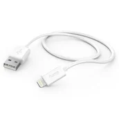 Kable USB - Kabel USB - Lightning HAMA 201579 1 m Biały - miniaturka - grafika 1