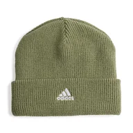 Czapki dla dzieci - Dziecięca Czapka zimowa ADIDAS LK BEANIE IY7844 – Oliwkowy - miniaturka - grafika 1