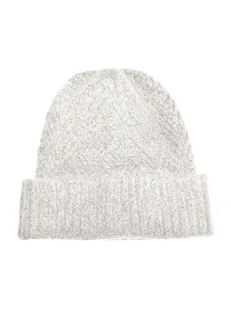 ONLY Czapka w kolorze białym - Czapki damskie - miniaturka - grafika 1