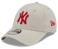 Czapki damskie - Czapka z daszkiem NEW ERA NY Yankees League 9FORTY beżowa - miniaturka - grafika 1
