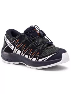 Buty trekkingowe damskie - Salomon Trekkingi Xa Pro 3D J 410424 09 W0 Zielony - grafika 1