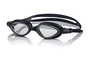 Aqua Speed AquaSpeed, Okulary pływackie, Sonic Jr, czarne z ciemnymi szkłami - Pływanie - miniaturka - grafika 1