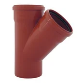 Łączniki, trójniki, kształtki - Trójnik 160 x 160 x 45 pomarańczowy - miniaturka - grafika 1