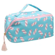 Kosmetyczki, organizery i kuferki - Kosmetyczka, Candy Shop, Pianki, Niebieska - miniaturka - grafika 1