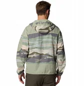 Kurtki męskie - Columbia Challenger II Novelty Windbreaker Jacket 2116981348 Zielone L - miniaturka - grafika 1