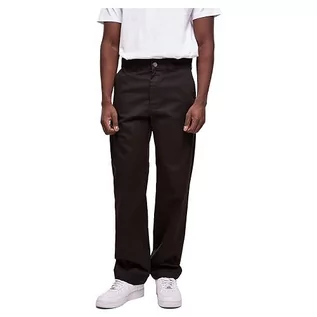 Spodenki męskie - Urban Classics Męskie spodnie Classic Workwear, czarny, 40 - grafika 1