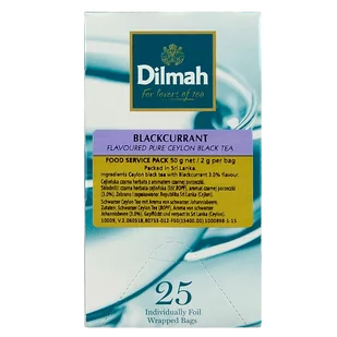 DILMAH Dilmah Blackcurrant ex25 herbata kopertowana DILM.BLA.CU.EX25.KOP - Herbata - miniaturka - grafika 1