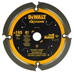 Dewalt DeWALT dt1471 piła tarczowa liść PCD 165/20 mm 4Z DT1471-QZ - Tarcze do pił - miniaturka - grafika 1