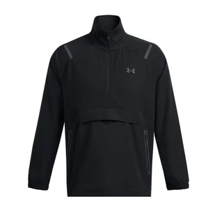 Męska kurtka przejściowa Under Armour UA Unstoppable Anorak Lc - czarna - UNDER ARMOUR - Kurtki męskie - miniaturka - grafika 1