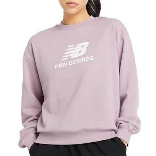 Bluza New Balance WT41503ICW - różowa - Bluzy sportowe damskie - miniaturka - grafika 1