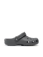 Klapki i japonki męskie - Crocs Klapki Classic 10001 Szary - miniaturka - grafika 1