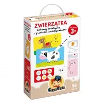 CzuCzu CzuCzu Zwierzątka Zabawy Kreatywne z Pisakiem Zmazywakiem 73555 - Zabawki kreatywne - miniaturka - grafika 1