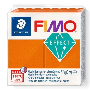 Masa termoutwardzalna Fimo 57g pomarańcz metal - Staedtler - Masy plastyczne - miniaturka - grafika 1