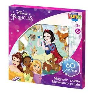 Magnetyczne puzzle 60 el. Princess 563908 - Puzzle - miniaturka - grafika 1