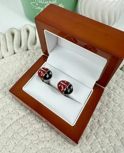 SPINKI DO MANKIETÓW koszuli mankietu Biedronka - Spinki do mankietów i krawatów SPINKI DO MANKIETÓW koszuli mankietu Biedronka - Spinki do mankietów i krawatów - miniaturka - grafika 1