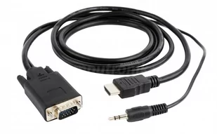 Gembird KABEL HDMI(M)->VGA+AUDIO 3M - Kable komputerowe i do monitorów - miniaturka - grafika 7