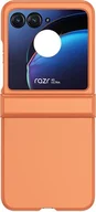Etui i futerały do telefonów - Etui na telefon komórkowy Motorola Razr 40 Ultra, Kolor: Pomarańczowy - miniaturka - grafika 1