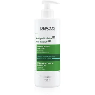 Vichy Dercos Anti-Schuppen szampon przeciwłupieżowy włosy tłuste 390ml - Szampony do włosów - miniaturka - grafika 1