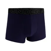 Majtki męskie - Bokserki męskie Under Armour Perf Tech Solid 3in Navy L - miniaturka - grafika 1