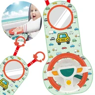 Tory, garaże, parkingi - WOOPIE BABY Kierownica Interaktywna Do Samochodu Zestaw Małego Kierowcy - miniaturka - grafika 1