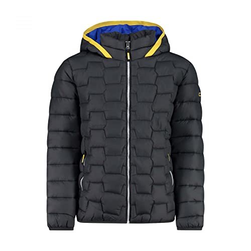 CMP - Kid Jacket Fix Hood, Boy, Titanio, 176