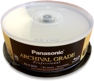 Epson Discproducer Panasonic BD-R media 25GB (100 pcs) - Dodatki do drukarek i skanerów - miniaturka - grafika 1