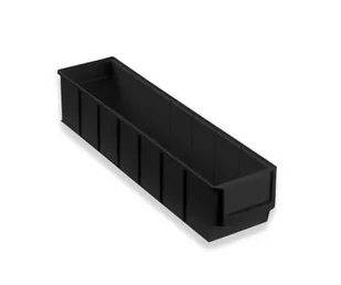 Pojemnik Magazynowy Czarny Esd- 400X90X80 mm - Pozostałe wyposażenie warsztatu - miniaturka - grafika 1