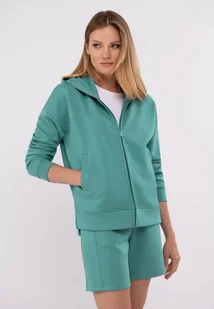 Bluza z kapturem B-FLORENCE - Bluzy damskie - miniaturka - grafika 1