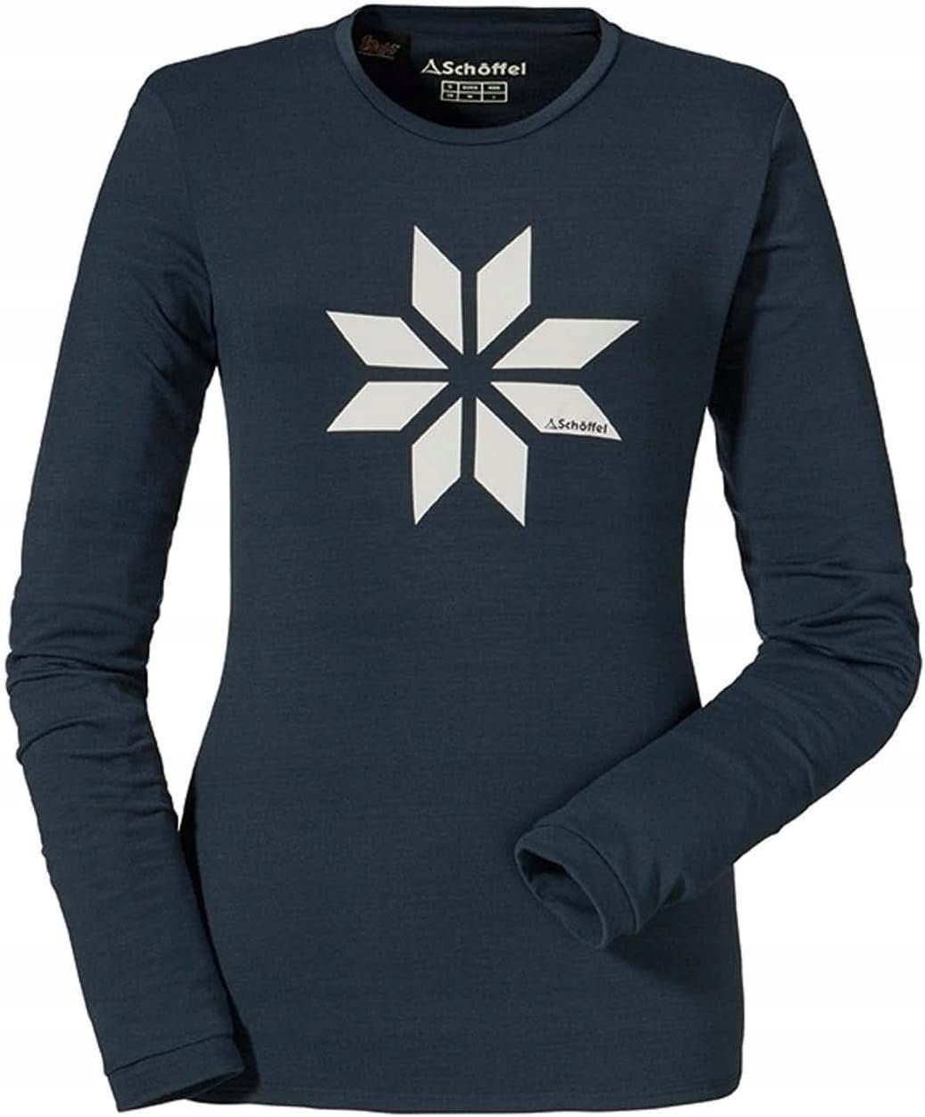 Koszulka Damska z długim rękawem Schöffel Longsleeve Bordeaux2 r.42/XL