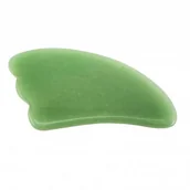 Akcesoria medycyny naturalnej - Jadeitowy przyrząd do Gua Sha i scrapingu - Trójkąt - Wschód - miniaturka - grafika 1