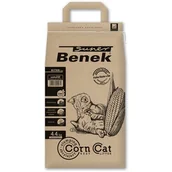 Żwirek dla kotów - Super Benek Super Benek Żwirek kukurydziany Corn Cat ULTRA Naturalny dla kota poj 7l - miniaturka - grafika 1