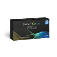 Soczewki kontaktowe - BioAir Colors Vivid Line 2 szt. - miniaturka - grafika 1